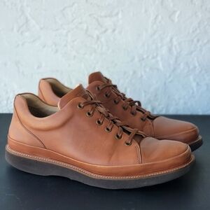 Samuel Hubbard Sneakers Brown Leather “Dress Fast” Shoe Vibram Mens 10 M